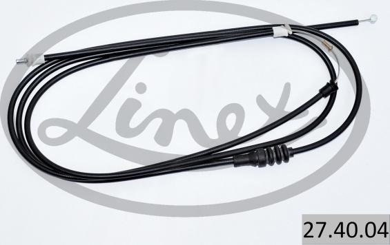 Linex 27.40.04 - Тросик замка капота autocars.com.ua