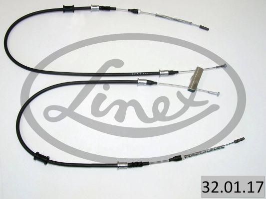 Linex 32.01.17 - Трос, гальмівна система autocars.com.ua