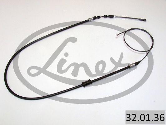 Linex 32.01.36 - Тросик, cтояночный тормоз autodnr.net