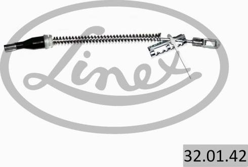 Linex 32.01.42 - Тросик, cтояночный тормоз autodnr.net