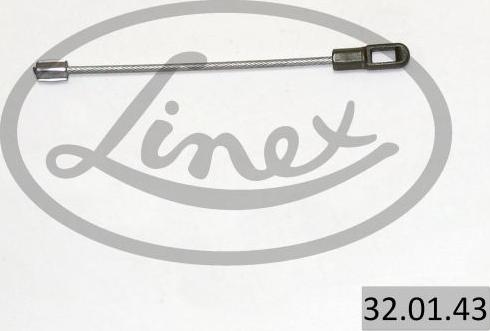 Linex 32.01.43 - Трос ручника autocars.com.ua