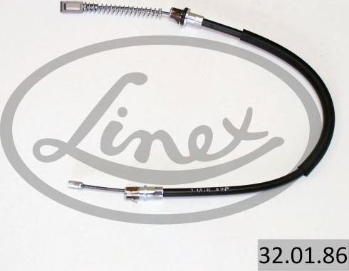 Linex 32.01.86 - Трос, гальмівна система autocars.com.ua