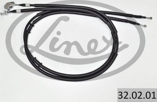 Linex 32.02.01 - Трос, гальмівна система autocars.com.ua