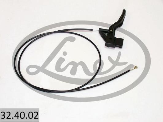 Linex 324002 - Тросик замка капота autocars.com.ua