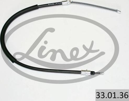 Linex 33.01.36 - Трос, гальмівна система autocars.com.ua