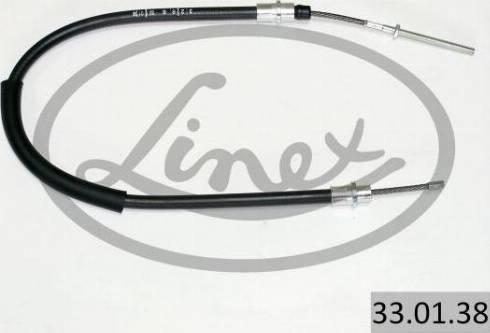 Linex 33.01.38 - Трос, гальмівна система autocars.com.ua