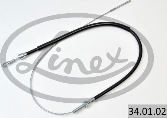 Linex 34.01.02 - Трос, гальмівна система autocars.com.ua