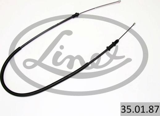 Linex 35.01.87 - Тросик, cтояночный тормоз autodnr.net