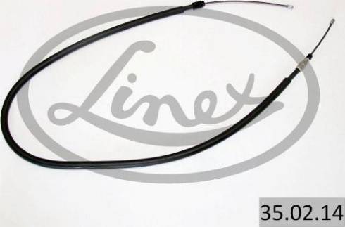 Linex 35.02.14 - Тросик, cтояночный тормоз avtokuzovplus.com.ua