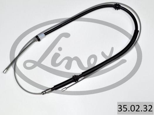 Linex 35.02.32 - Трос, гальмівна система autocars.com.ua