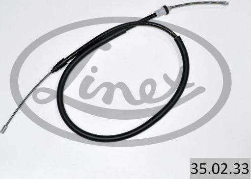 Linex 35.02.33 - Трос, гальмівна система autocars.com.ua