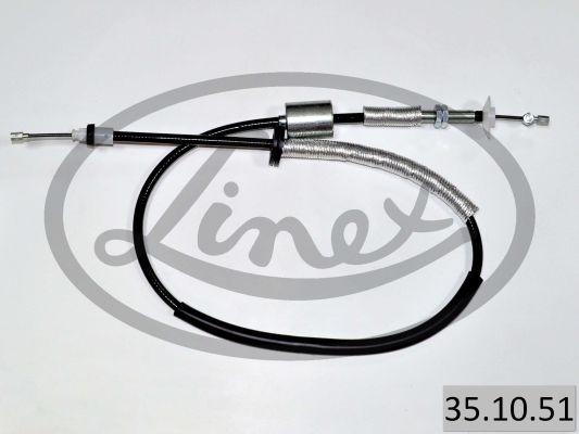 Linex 35.10.51 - Трос, управління зчепленням autocars.com.ua