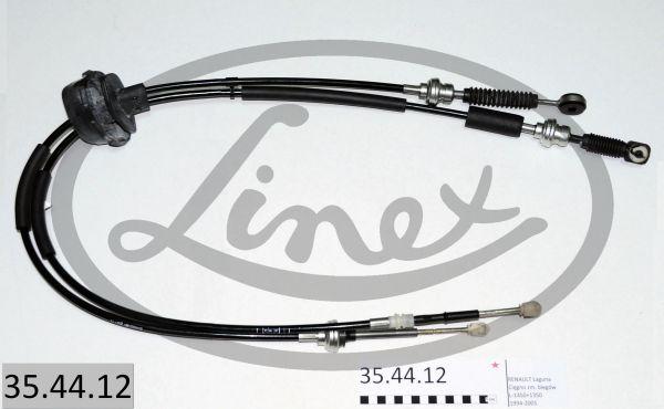 Linex 35.44.12 - Трос, ступінчаста коробка передач autocars.com.ua