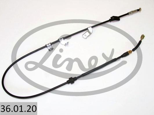Linex 36.01.20 - Трос, гальмівна система autocars.com.ua