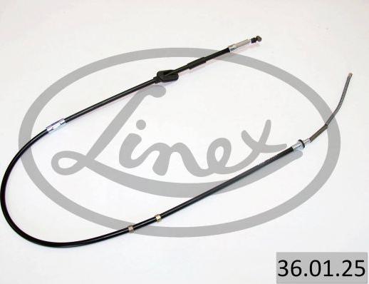 Linex 36.01.25 - Трос, гальмівна система autocars.com.ua