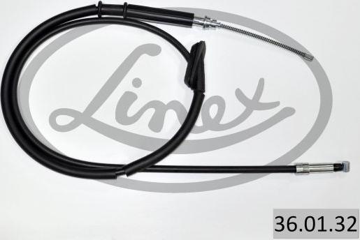 Linex 36.01.32 - Трос, гальмівна система autocars.com.ua