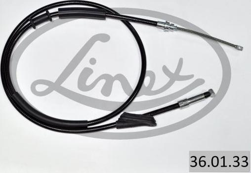 Linex 36.01.33 - Трос, гальмівна система autocars.com.ua