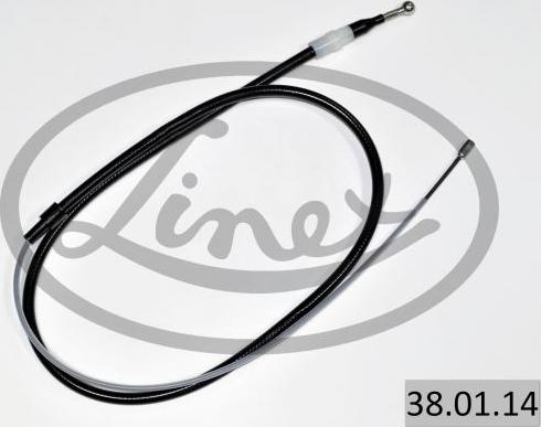 Linex 38.01.14 - Тросик, cтояночный тормоз autodnr.net