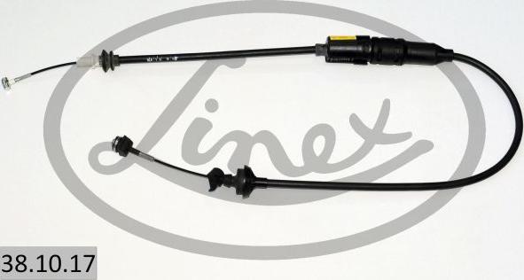 Linex 38.10.17 - Трос, управління зчепленням autocars.com.ua