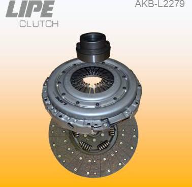 Lipe Clutch AKB-L2279 - Комплект зчеплення autocars.com.ua