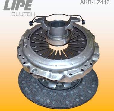 Lipe Clutch AKB-L2416 - Комплект зчеплення autocars.com.ua