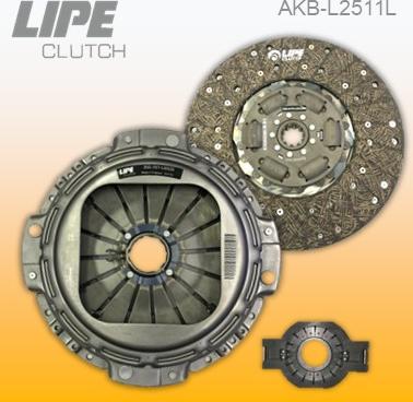 Lipe Clutch AKB-L2511 - Комплект зчеплення autocars.com.ua