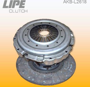 Lipe Clutch AKB-L2618 - Комплект зчеплення autocars.com.ua