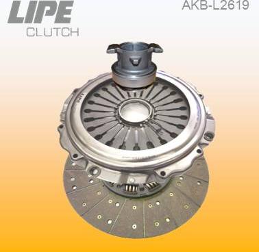 Lipe Clutch AKB-L2619 - Комплект зчеплення autocars.com.ua