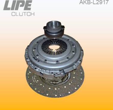 Lipe Clutch AKB-L2917 - Комплект зчеплення autocars.com.ua