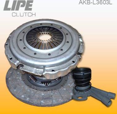 Lipe Clutch AKB-L3603 - Комплект зчеплення autocars.com.ua