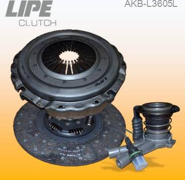 Lipe Clutch AKB-L3605 - Комплект зчеплення autocars.com.ua