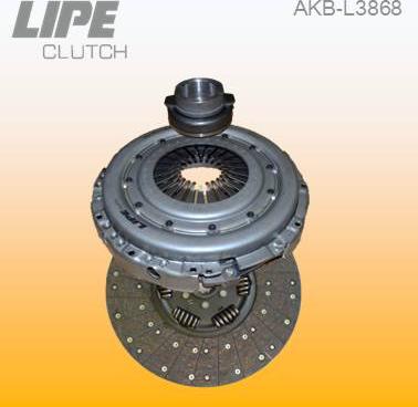 Lipe Clutch AKB-L3868 - Комплект зчеплення autocars.com.ua