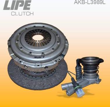 Lipe Clutch AKB-L3989 - Комплект зчеплення autocars.com.ua