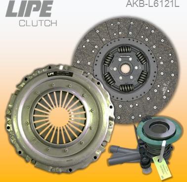 Lipe Clutch AKB-L6121 - Комплект зчеплення autocars.com.ua