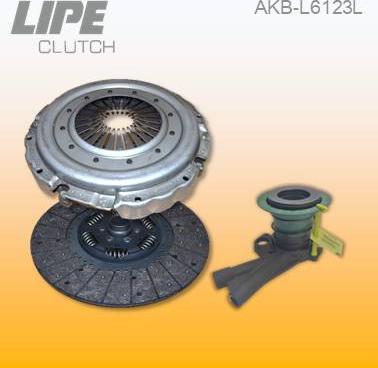 Lipe Clutch AKB-L6123 - Комплект зчеплення autocars.com.ua