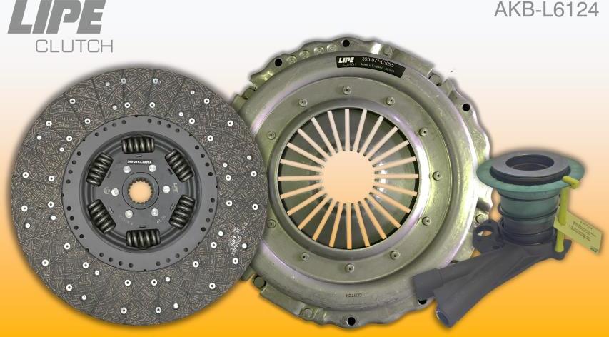 Lipe Clutch AKB-L6124 - Комплект зчеплення autocars.com.ua