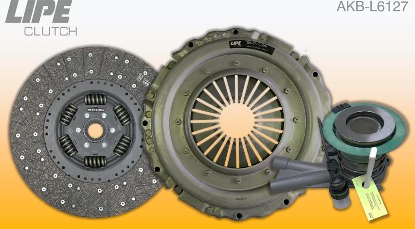 Lipe Clutch AKB-L6127 - Комплект зчеплення autocars.com.ua