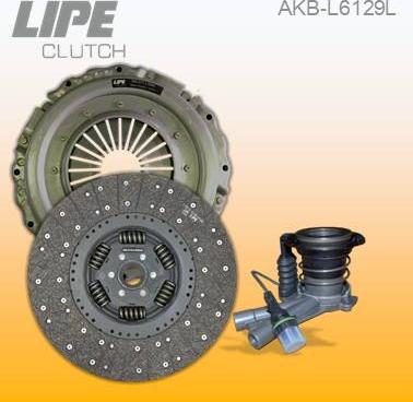 Lipe Clutch AKB-L6129 - Комплект зчеплення autocars.com.ua