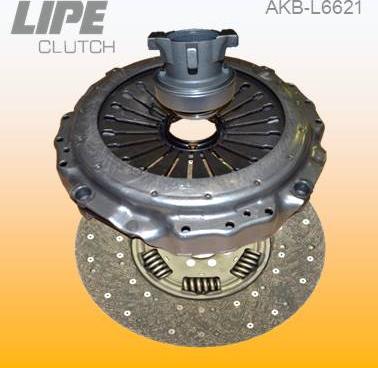 Lipe Clutch AKB-L6621 - Комплект зчеплення autocars.com.ua