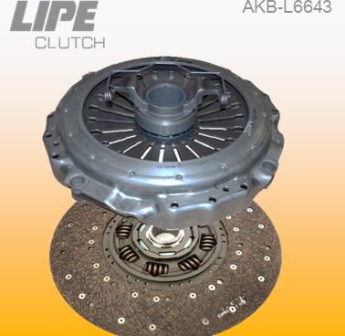 Lipe Clutch AKB-L6643 - Комплект зчеплення autocars.com.ua