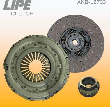 Lipe Clutch AKB-L6733 - Комплект зчеплення autocars.com.ua