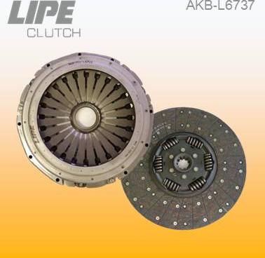 Lipe Clutch AKB-L6737 - Комплект зчеплення autocars.com.ua