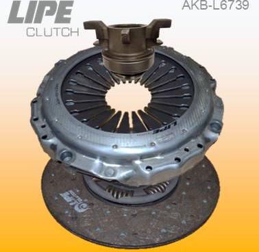 Lipe Clutch AKB-L6739 - Комплект зчеплення autocars.com.ua