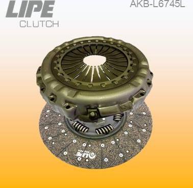 Lipe Clutch AKB-L6745 - Комплект зчеплення autocars.com.ua