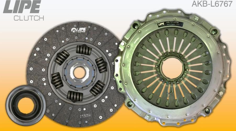 Lipe Clutch AKB-L6767 - Комплект зчеплення autocars.com.ua