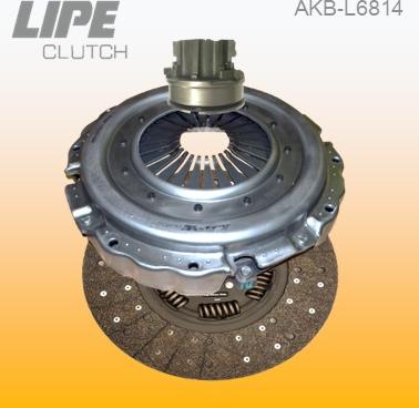 Lipe Clutch AKB-L6814 - Комплект зчеплення autocars.com.ua