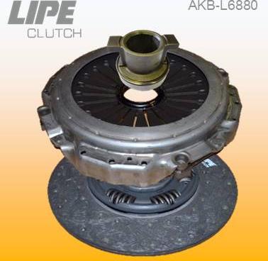 Lipe Clutch AKB-L6880 - Комплект зчеплення autocars.com.ua