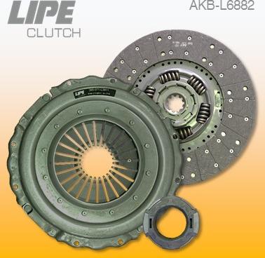 Lipe Clutch AKB-L6882 - Комплект зчеплення autocars.com.ua