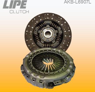 Lipe Clutch AKB-L6907 - Комплект зчеплення autocars.com.ua