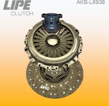 Lipe Clutch AKB-L6938 - Комплект зчеплення autocars.com.ua